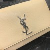 YSL Monogram Kate Beige Silver 24cm Bag