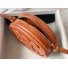 Celine Oval Cuir Triomphe brown calfskin bag