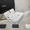 YSL Jamie White Medium Bag