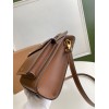 Burberry large brown pocket bag