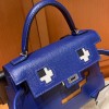 Hermes Kellydole Picto Epsom Blue Bag