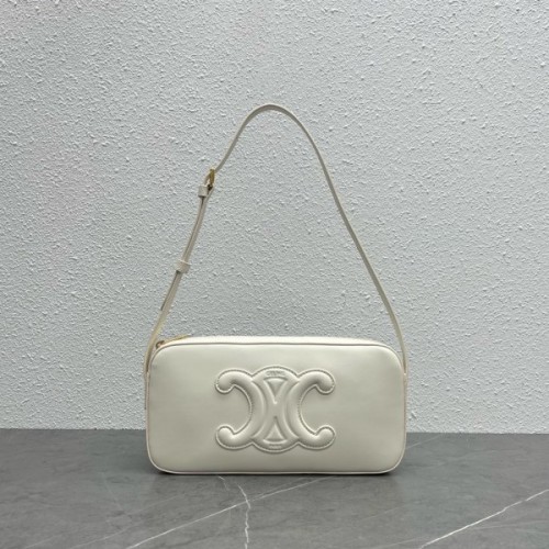 Celine Camera white shoulder bag