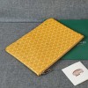 Goyard pouch yellow bag