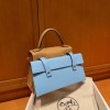 Hermes Kellydole Picto Epsom Brown Bag