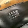 Fendi BAGUETTE MINI Brown Sheepskin Bag