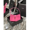 YSL LE 5 À 7 HOBO BAG IN PINK SMOOTH LEATHER