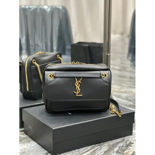 YSL NIKI new black leather bag