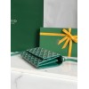 Goyard Varenne Monogram Canvas Green Wallet