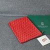 Goyard pouch red bag