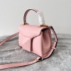 Valentino Garavani One Stud light pink mini tote bag