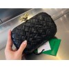 Bottega Veneta Knot Foulard Intrecciato Clutch