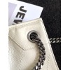 YSL NIKI white shopping bag