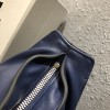 Loewe Anton grained calfskin backpack in blue