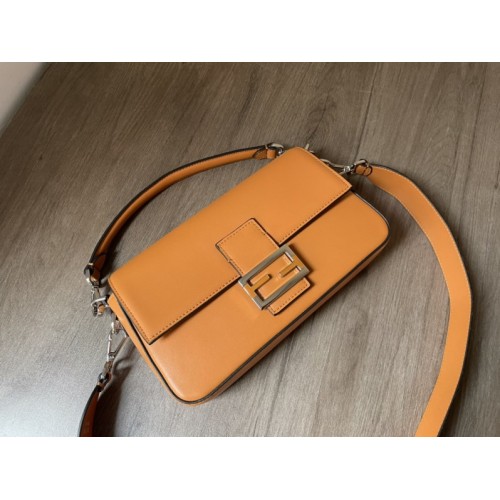 Fendi x Tiffany & Co. Baguette orange leather bag