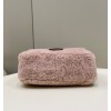 Baguette Multi Pink sheepskin bag