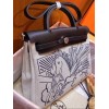 Hermes Herbag Horse Black 31cm