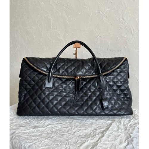 YSL Quilted leather travel bag