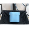 Celine Box Triomphe Blue Bag