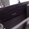 YSL SAC DE JOUR NANO IN SHINY EMBOSSED LEATHER