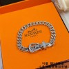 Hermes bracelet gold/ silver