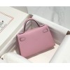 Hermes Kelly Mini Pink Leather