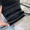 BALENCIAGA small black -golde hardware shoulder bag