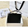Celine Teen Besace Triomphe black bag