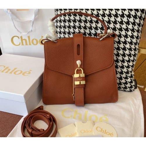 Chloe Abby brown shoulder bag