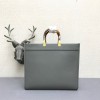 Fendi sunshine tote bag gray 41cm