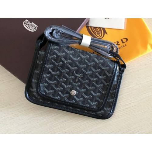 Goyard Black Plumet Pocket Wallet Bag