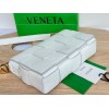 Bottega Veneta Cassette white grained leather bag