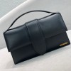 Jacquemus Le Grand Bambino Black Leather
