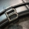 Balenciaga mini hourglass silver 19cm
