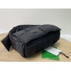 Bottega Veneta Cassette Intrecciato-nylon black cross bag
