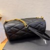 YSL Sade black leather bag