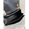 Balenciaga Crush Large Crinkled Leather Chain Shoulder Bag