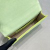 Jacquemus Le Messenger green shoulder bag