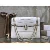 Bvlgari Serpenti Forever Calf Leather Flap Cover Shoulder Bag 283170