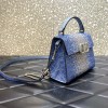 Valentino Vsling Krystal blue hand bag