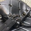 Valentino Garavani Stud handle black bag
