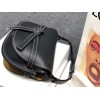 Loewe Small Gate bag in black calfskin 20cm