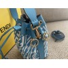 Fendi MON TRESOR blue FF bag