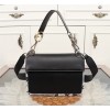 fendi kan handbag black 0592