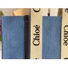 Chloe Medium Woody Tote Blue Bag