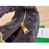 Bottega Veneta Mini Jodie Chain Hobo Brown Woven Bag