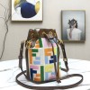 Fendi MON TRESOR multicolor leather bag