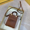 Fendi mini tote bag in brown