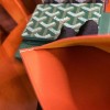 Goyard card holder wallet orange