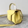 Valentino Garavani One Stud yellow mini tote bag