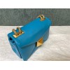 Valentino Garavani One Stud Mini Blue Leather Bag